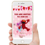 Sesame Street : Elmo and Abby Cadabby Digital Birthday Video Invitation