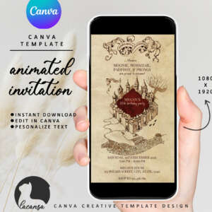 Marauder's Map Invitation